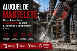 aluguel de martelete