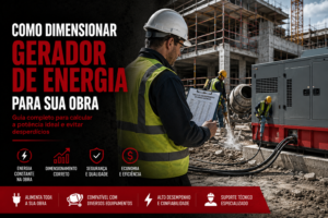 como dimensionar gerador de energia